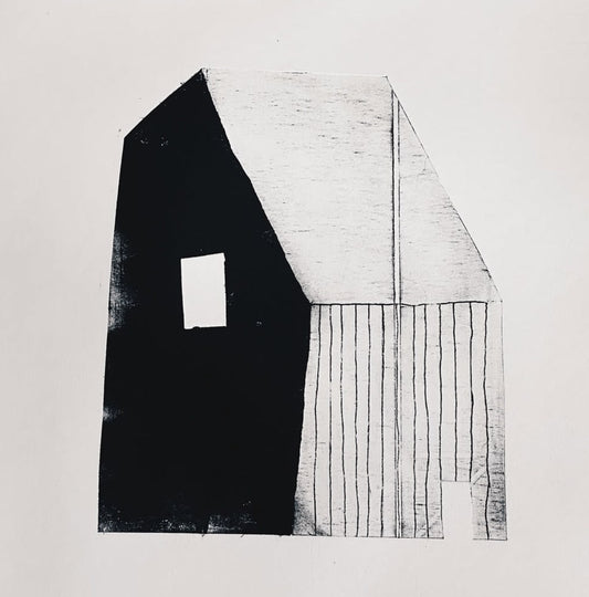 House 2 - Tetra Pak Intaglio Print